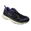 Sepatu Sneakers Fletcher Solid Black Purple