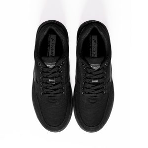 Sepatu Sneakers POP Fonte Solid Black