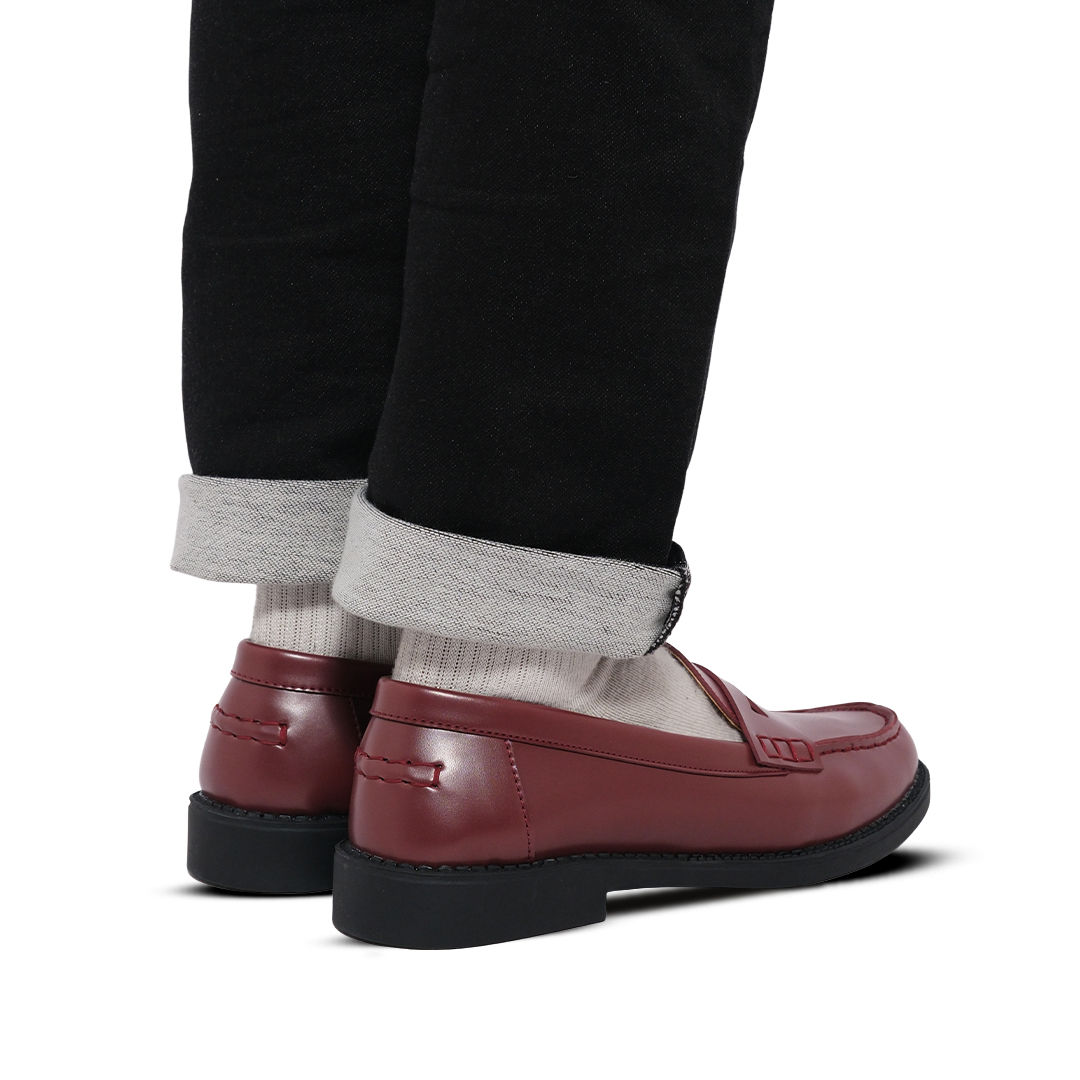 Sepatu Casual Gutsu Maroon - Gambar 4
